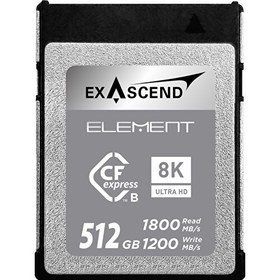 Resim Exascend 512GB Element Serisi Cfexpress Typeb Hafızakartı 