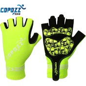 Resim Liangduo Shop Sarı Tarzı L Boyutu Copozz Kaymaz Bisiklet Eldiveni Jel Ped Kısa Yarım Parmak Bisiklet Eldiveni Nefes Açık Spor Erkekler Mtb Bisiklet Eldiveni (Yurt Dışından) 