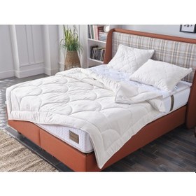 Resim Pamuk Çift Kişilik Kingsize Yorgan 
