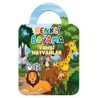Resim Renkli Boyama-Vahşi Hayvanlar 