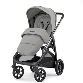 Resim Inglesina Aptica Glam Tek El Tek Hamle ile Katlanıp Açılan Çift Yön Bebek Arabası - Satin Grey 