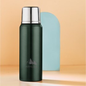Resim Aryıldız Nature Camp Yeşil Termos 1 Litre 