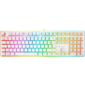 Resim GameBooster GB-G918B Fire Storm RGB Blue Switch Mekanik Oyuncu Klavye 