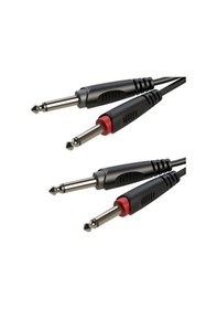 Resim Mono Gitar Hazır Kablo 5 M 2 X 6.3 Mm Rx-K13005 