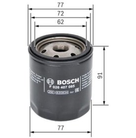 Resim BOSCH F026407085 Yağ Filtresi 