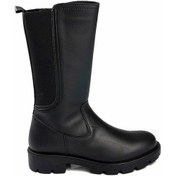 Resim Pinokyo Matmazel Kız Çocuk Bot Fermuarlı - Siyah - 34 Siyah 