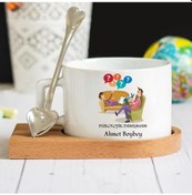 Resim Psikolojik Danışman Lüks Fincan Seti 