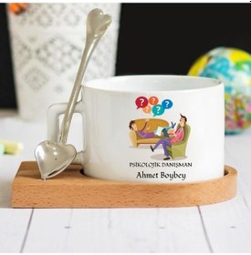 Resim Psikolojik Danışman Lüks Fincan Seti 