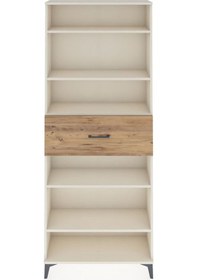 Resim Arges Dolap 5 Raflı Tek Çekmeceli 88x30x221 Aytaşı-çam Aytaşı 