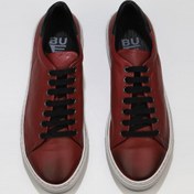 Resim Bueno Shoes Bordo Siyah Deri Erkek Spor Ayakkabı 01mr9201 