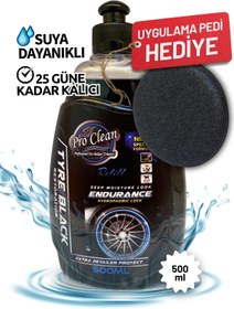 Resim prooclean Lastik Parlatıcı Jel Endurance 500ml Ve Uygulama Pedi 