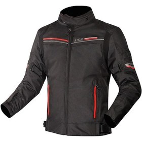 Resim Ls2 Shadow Mont Kırmızı Siyah 