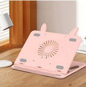 Resim Willowhaven 360 Dönebilen 10-13 İnç Pembe Tablet Dizüstü Bilgisayar Standı Taşınabilir Katlanır 
