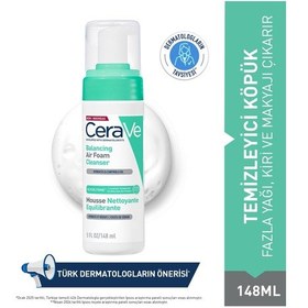Resim Cerave Balancing Air Foam Claeansing 148 ML 
