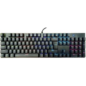 Resim RAYNOX K100 Mekanik Rgb Led Işıklı Oyuncu Klavye 