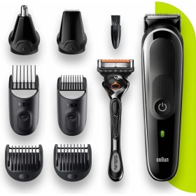Resim Braun Mgk 5360 Erkek Bakım Kiti 8'i 1 Arada Şekillendirici Gillette Hediye 