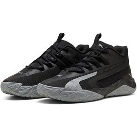 Resim Puma Dagger 2 Erkek Siyah Basketbol Ayakkabısı 