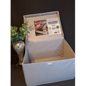 Resim Başak Ev Tekstili Çok Amaçlı Saklama Kutusu Baza 50 x 40 x 19 