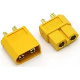 Resim Xt60 Konnektör Soket Seti (Erkek + Dişi) Li-Po Pil Batarya 