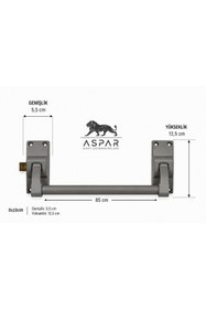 Resim ASPAR EKO PANİK BAR YANGIN KAPISI 