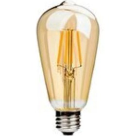 Resim Cata 4 Adet CT-4350 6W E27 Amber LED Rustik Ampul 