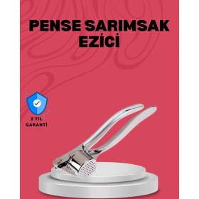 Resim Store Mania Ieg™ Sarımsak Ezici Kolay Kullanım ve Dayanıklı Gövde 