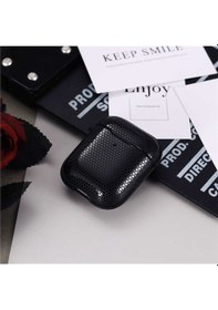 Resim Ekılıf - Apple Uyumlu AirPods 1.nesil - Kılıf Darbelere Karşı Dayanıklı Koruyucu Silikon Kılıf Airbag 20 - Koyu Yeşil 