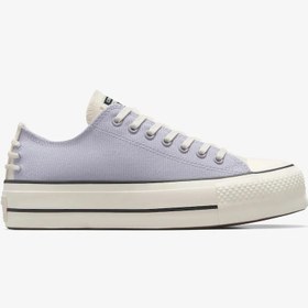 Resim Converse A12553C.505 CHUCK TAYLOR ALL STAR L Lila Kadın Lifestyle Ayakkabı 