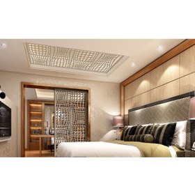 Resim Liar Dekor Liar Ahşap Seperatör (Paravan) - KSP-106 - (10 mm) - (69 cm x 139 cm) - (Ham) 