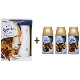 Resim Glade Otomatik Sprey Sistem + Yedek Oryantal Oud Oda Kokusu 4 x 269 ML 