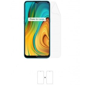 Resim Wrapsol Realme C3i Ekran Koruyucu Kaplama Darbe Emici Poliüretan Film Amerika Üretimi 