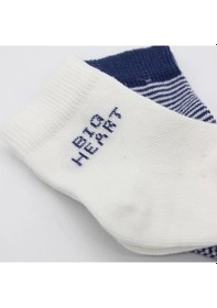 Resim Bistyle Big Heart Penye Soket Çorap 2'li Bs10117 Lacivert Lacivert 