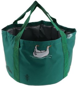 Resim Suntek Portatif Katlanır Lavabo Ayak Bulaşık Küvet Kovası Yeşil 