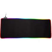 Resim Renkli Led Aydınlık Klavye Pad Rgb Mouse Pad Mouse Mat - 547444778 