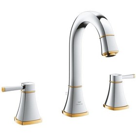 Resim Grohe Gramdera 3 Delikli Lavabo Bataryası L-Boyut - 20619IG0 Altın - Krom 