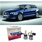 Resim Audi A3 8p Led Xenon Uzun Far Ampulü H7 Duo Yeni Seri Beyaz 2008 - 2012 