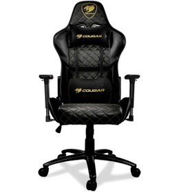 Resim Cougar Armor One Royal Siyah Oyuncu Koltuğu Çok Renkli 