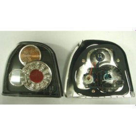 Resim Volkswagen Golf 3 Modifiye Stop Lambası Sağ/sol Set 2 Parça Ledli Siyah Tyc Uyumlu 92/98 Serisi 