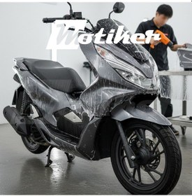 Resim Honda Pcx 2021-2024 Model Ppf Kaplama Şeffaf Koruma Kaplama Sticker Etiket Modeli 