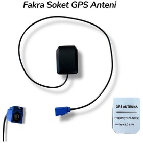 Resim Fakra Bağlantılı Gps Anteni - Tüm Fabrikasyon Navigasyon Ve Multimedya Sistemlerine Uygun 