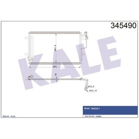 Resim Radyatör Klima Mazda 3 09-14 Bby2-61-48za 
