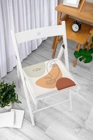 Resim RealHomes Bohemian Özel Tasarım Dekoratif Fermuarlı Sandalye Minderi, Rh-Frm5876 