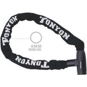 Resim Bisiklet Motosiklet Zincir Kilit 6 x 120Cm Tonyon 