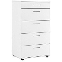 Resim Adore Mobilya Trendline 5 Çekmeceli Beyaz Şifonyer 