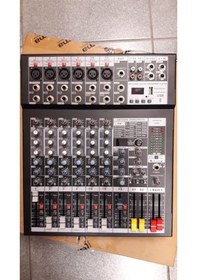 Resim Biema Mx-08T 6 Kanal Profesyonel Efektli Deck Mixer 