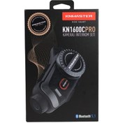 Resim Knmaster KN1600C PRO Kameralı Motosiklet Kask İnterkom Bluetooth İntercom Kulaklık Seti 