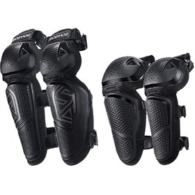 Resim ebakbak Motosiklet Dizlik Dirseklik Set Ergonomik Lüx Bacak ve Kol Koruma Motorcu Takım 