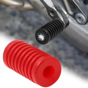 Resim Motosiklet Vites Vites Kolu Ayak Pedi Pedal Kauçuk Kapak Evrensel Pedal Kapağı Vites Kolu Pedi Yamaha Için Suzuki Için Kawasaki Honda için 