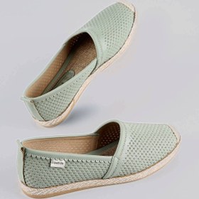 Resim Ccway Kadın Espadril Mint Yeşili Cilt 