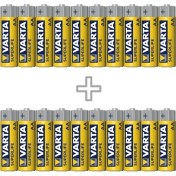 Resim Varta Süperlife 20'li Özel Pil Paketi(20 Aa) 